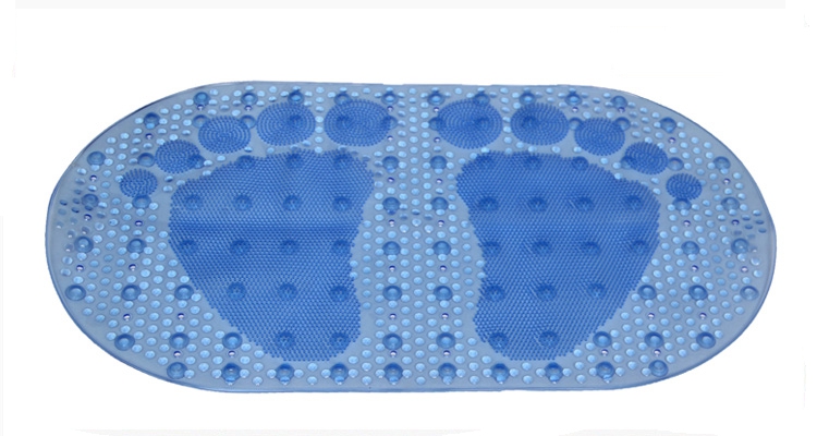 Transparent solid oval feet bath mat bath massage mat non-slip mat bath mat Transparent solid oval feet bath mat bath massage mat non-slip mat bath mat