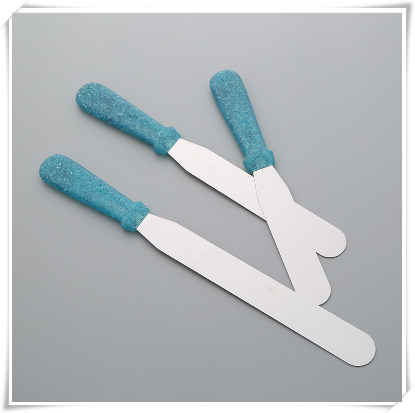 Stainless steel cream spatula baking tools cake stripping knife scraper cream spatula baking knife