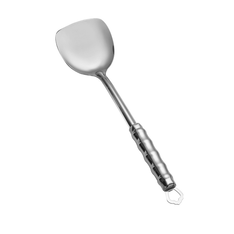 304 Spatula Stainless Steel Kitchenware Spatula Soup Spoon Kitchenware Two-Piece Set Kitchen Supplies Set Logo Customization