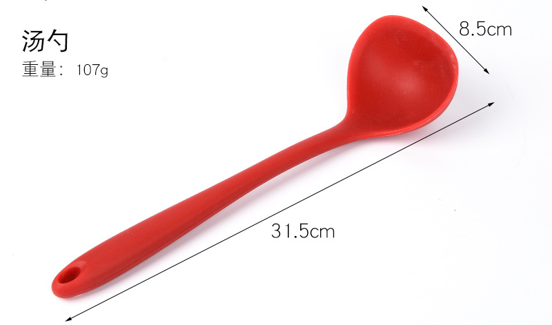 Silicone Spatula Scraper Spoon Salad Spoon Set Solid Color Creative Kitchen Tools Cooking Kitchenware Kit Silicone Spatula Scraper Spoon Salad Spoon Set Solid Color Creative Kitchen Tools Cooking Kitchenware Kit