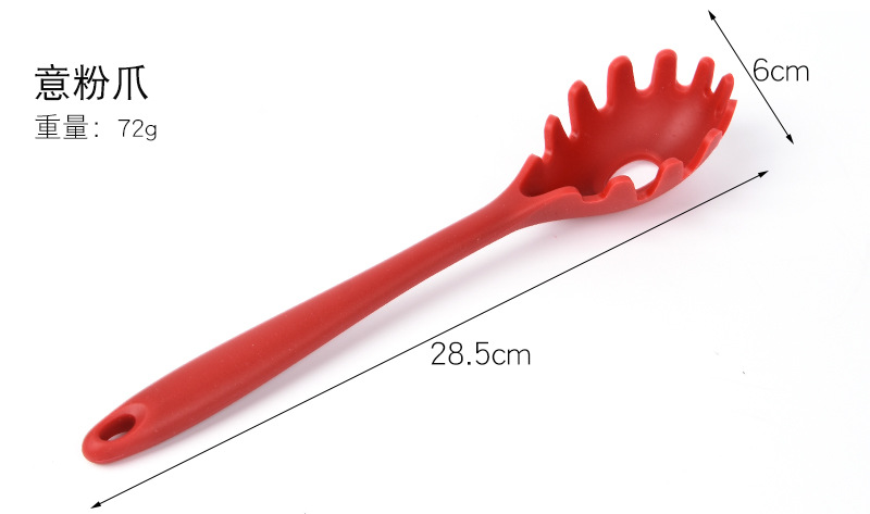 Silicone Spatula Scraper Spoon Salad Spoon Set Solid Color Creative Kitchen Tools Cooking Kitchenware Kit Silicone Spatula Scraper Spoon Salad Spoon Set Solid Color Creative Kitchen Tools Cooking Kitchenware Kit