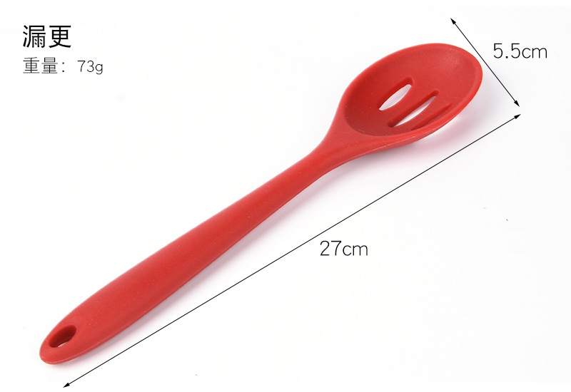 Silicone Spatula Scraper Spoon Salad Spoon Set Solid Color Creative Kitchen Tools Cooking Kitchenware Kit Silicone Spatula Scraper Spoon Salad Spoon Set Solid Color Creative Kitchen Tools Cooking Kitchenware Kit