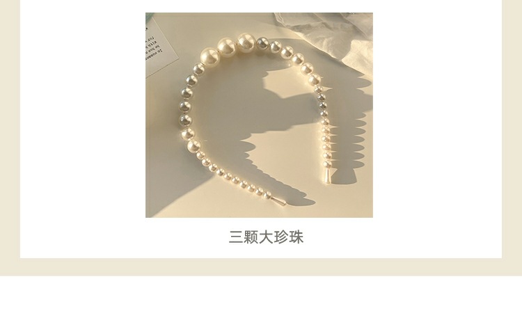 Fairy Pearl Headband Mori Style Hair Fixer Twist Wave Hair Accessories Lady Temperamental Korean Style Internet Celebrity Woven New Headband Fairy Pearl Headband Mori Style Hair Fixer Twist Wave Hair Accessories Lady Temperamental Korean Style Internet Celebrity Woven New Headband