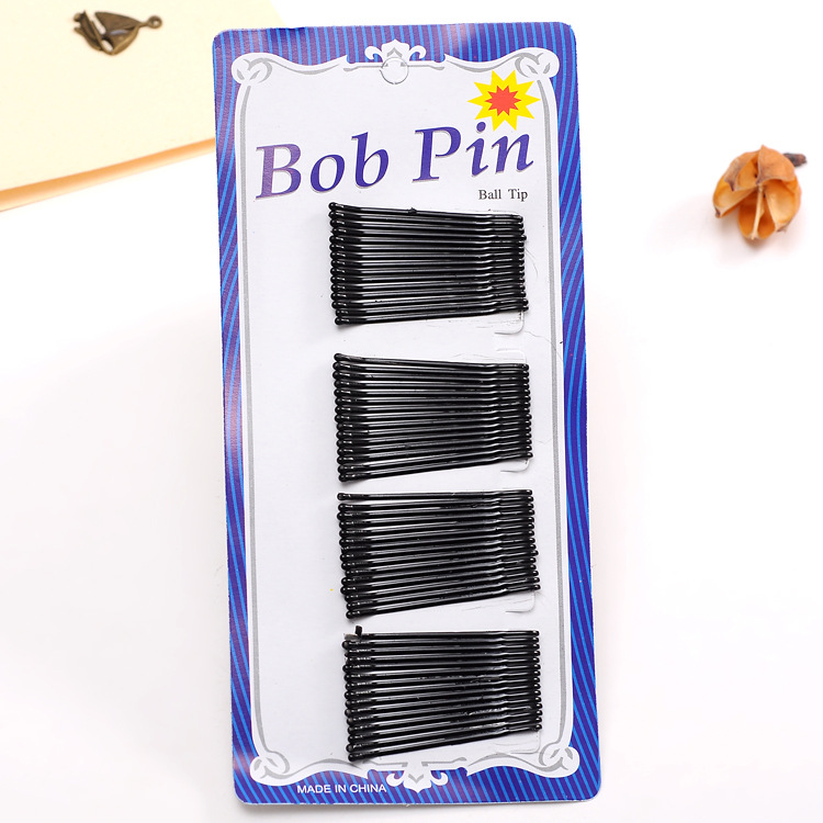 Black Wholesale Blue Card Yellow Card Updo Hair Accessories Straight Wave Steel Wire Hairpin 2 Yuan Store Supply Black Wholesale Blue Card Yellow Card Updo Hair Accessories Straight Wave Steel Wire Hairpin 2 Yuan Store Supply