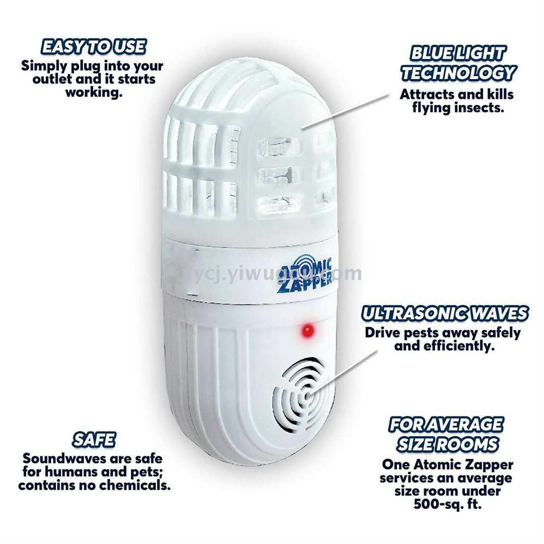 New ultrasonic mosquito killer lamp and rodent and ant repellent device
