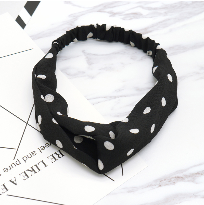 Korean version of hot art wave point headwear accessories fashion bath makeup hair band manufacturers wholesale Korean version of hot art wave point headwear accessories fashion bath makeup hair band manufacturers wholesale