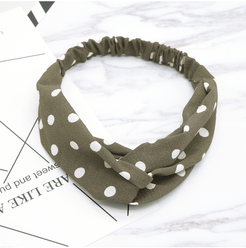 Korean version of hot art wave point headwear accessories fashion bath makeup hair band manufacturers wholesale Korean version of hot art wave point headwear accessories fashion bath makeup hair band manufacturers wholesale