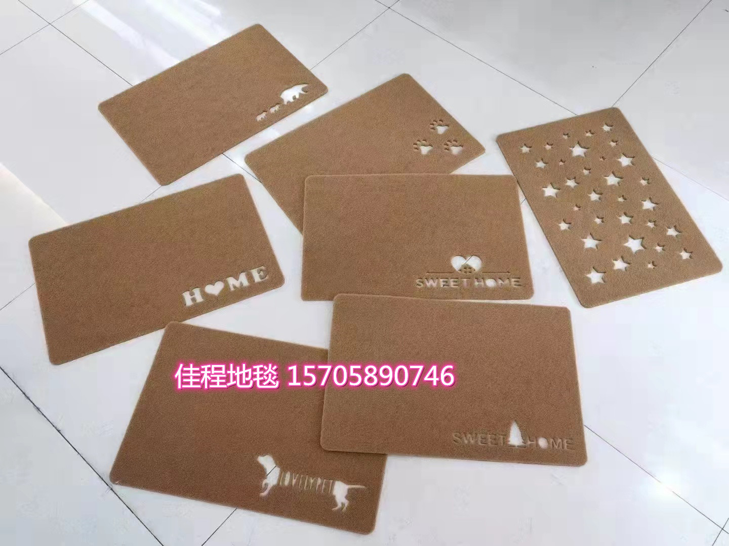 New Plain PVC Bottom Imitation Coconut Palm Floor Mat Non-Slip Mat Doormat and Foot Mat Steel Wire Mat Brown Mat New Plain PVC Bottom Imitation Coconut Palm Floor Mat Non-Slip Mat Doormat and Foot Mat Steel Wire Mat Brown Mat