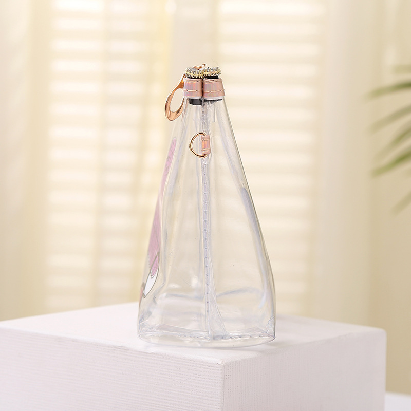 PVC Transparent Cosmetic Bag Korean Fashion Printing Travel Cosmetics Storage Bag Portable Wash Cosmetic Bag Wholesale PVC Transparent Cosmetic Bag Korean Fashion Printing Travel Cosmetics Storage Bag Portable Wash Cosmetic Bag Wholesale