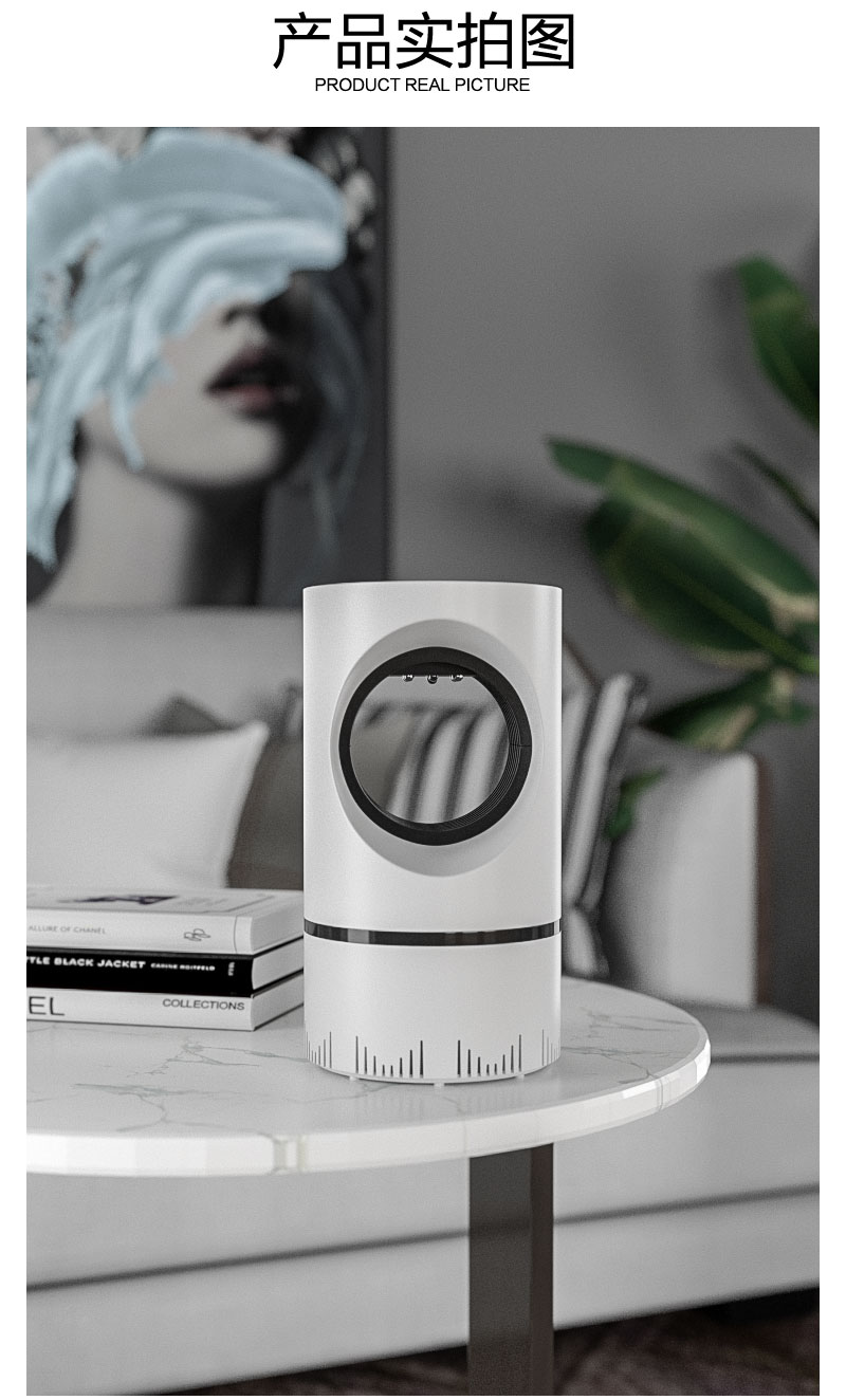 USB Mosquito Killing Lamp Mosquito Repellent Led Mosquito Killer Mosquito Trap Lamp Household Indoor Mosquito Artifact Mosquito Killer Mosquito Lamp