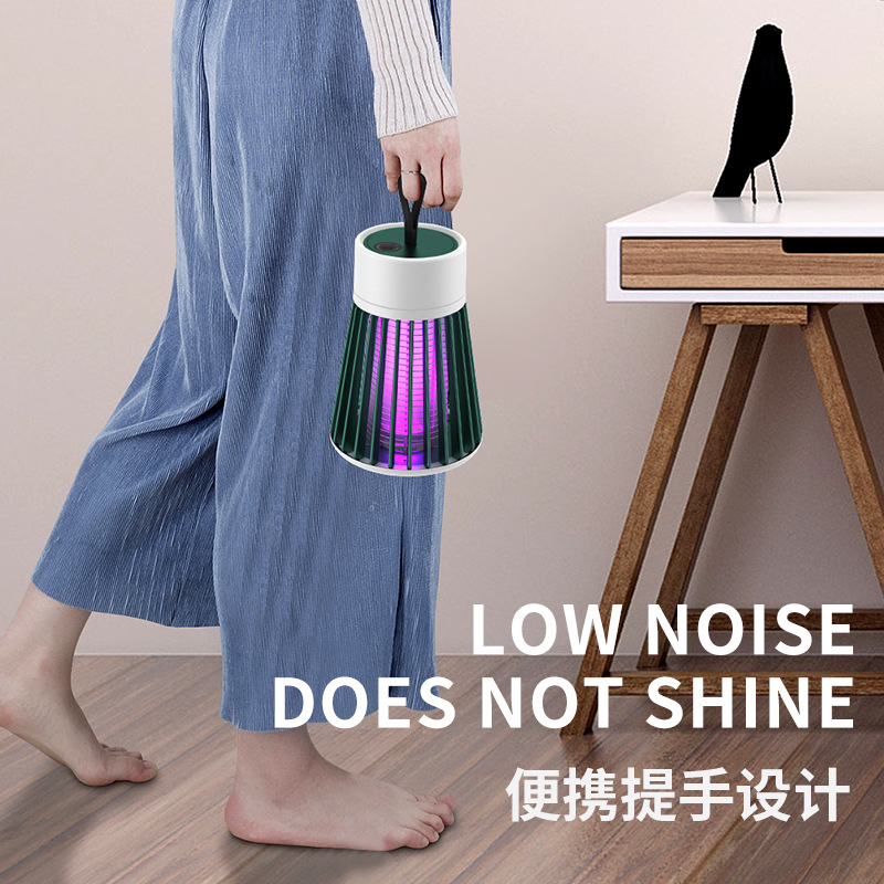 2021 New Electric Shock Mosquito Killing Lamp Indoor Outdoor USB Charging Mosquito Repellent Mosquito Killer Mosquito Trap Lamp Factory Cross-Border