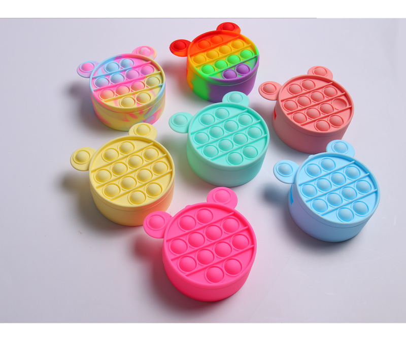 Amazon Hot Deratization Pioneer Silicone Coin Purse Keychain Pendant Decompression Squeezing Toy Storage Bag Wholesale Amazon Hot Deratization Pioneer Silicone Coin Purse Keychain Pendant Decompression Squeezing Toy Storage Bag Wholesale