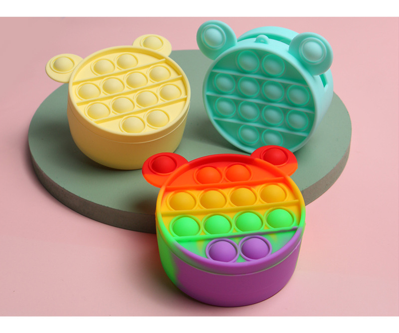 Amazon Hot Deratization Pioneer Silicone Coin Purse Keychain Pendant Decompression Squeezing Toy Storage Bag Wholesale Amazon Hot Deratization Pioneer Silicone Coin Purse Keychain Pendant Decompression Squeezing Toy Storage Bag Wholesale