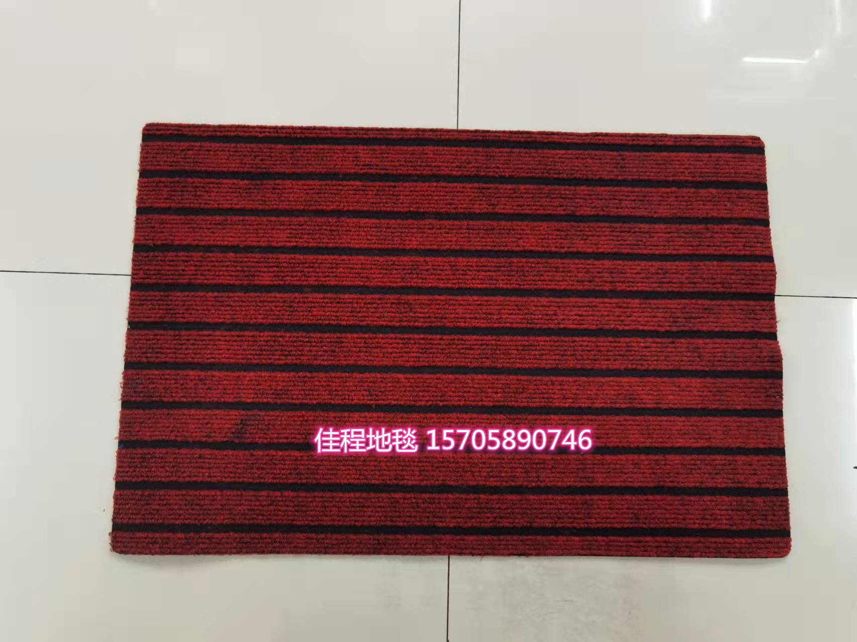 Foreign Trade Cheap Style Seamless 7 Stripe Mat Non-Slip Mat Foot Mat Door Mat Stripe Mat Water-Absorbing Non-Slip Mat