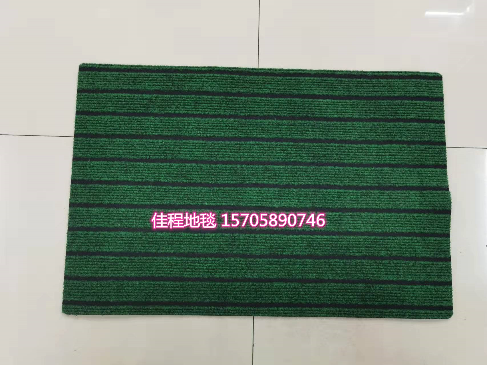 Foreign Trade Cheap Style Seamless 7 Stripe Mat Non-Slip Mat Foot Mat Door Mat Stripe Mat Water-Absorbing Non-Slip Mat