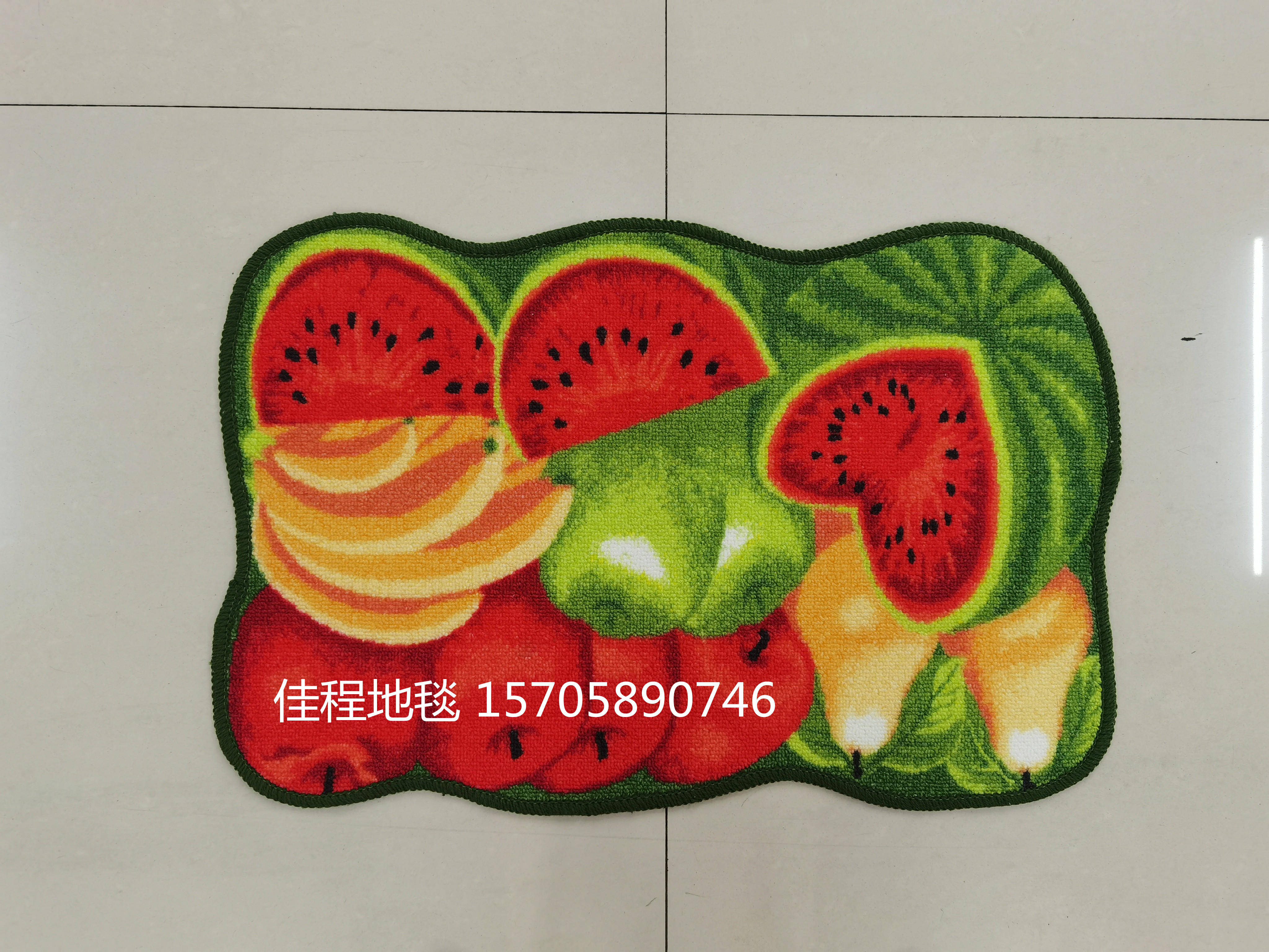 HD Loop Velvet Printing Kitchen Fruit Non-Slip Mat Foot Mats Carpet Spray Printing Kitchen 2-Piece Fruit Combination Mat HD Loop Velvet Printing Kitchen Fruit Non-Slip Mat Foot Mats Carpet Spray Printing Kitchen 2-Piece Fruit Combination Mat
