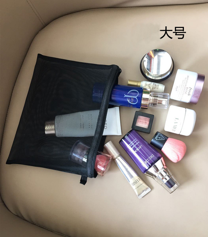 Simple Cosmetic Bag Small Lipstick Air Cushion Bag Storage Bag Portable Portable Mini Makeup Bag Mesh Transparent Bag Simple Cosmetic Bag Small Lipstick Air Cushion Bag Storage Bag Portable Portable Mini Makeup Bag Mesh Transparent Bag