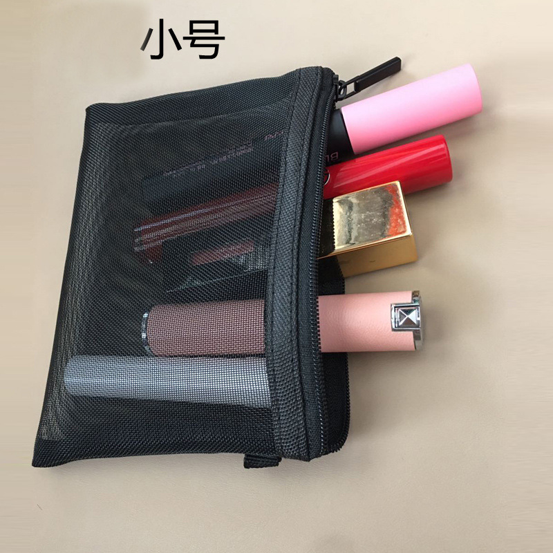 Simple Cosmetic Bag Small Lipstick Air Cushion Bag Storage Bag Portable Portable Mini Makeup Bag Mesh Transparent Bag Simple Cosmetic Bag Small Lipstick Air Cushion Bag Storage Bag Portable Portable Mini Makeup Bag Mesh Transparent Bag