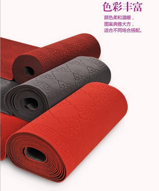 Hot Embossed Carpet Floor Mat Bathroom Door Water-Absorbing Non-Slip Mat Tread Mat Floor Mat Factory Direct Sales Wholesale