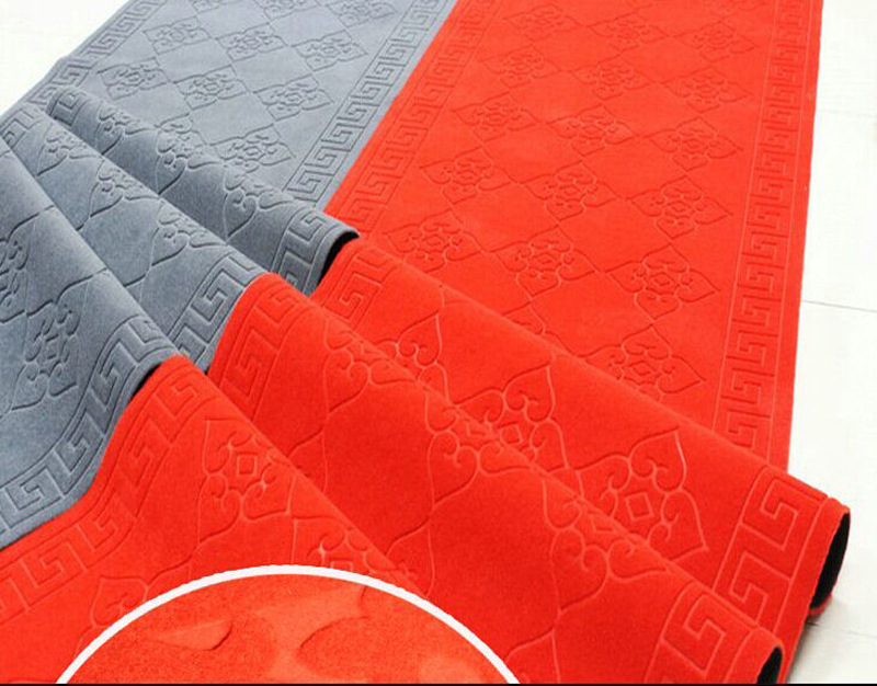 Hot Embossed Carpet Floor Mat Bathroom Door Water-Absorbing Non-Slip Mat Tread Mat Floor Mat Factory Direct Sales Wholesale