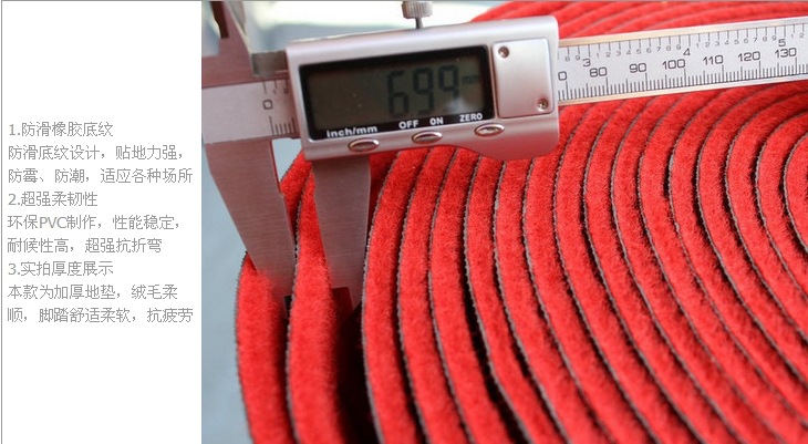 Hot Embossed Carpet Floor Mat Bathroom Door Water-Absorbing Non-Slip Mat Tread Mat Floor Mat Factory Direct Sales Wholesale