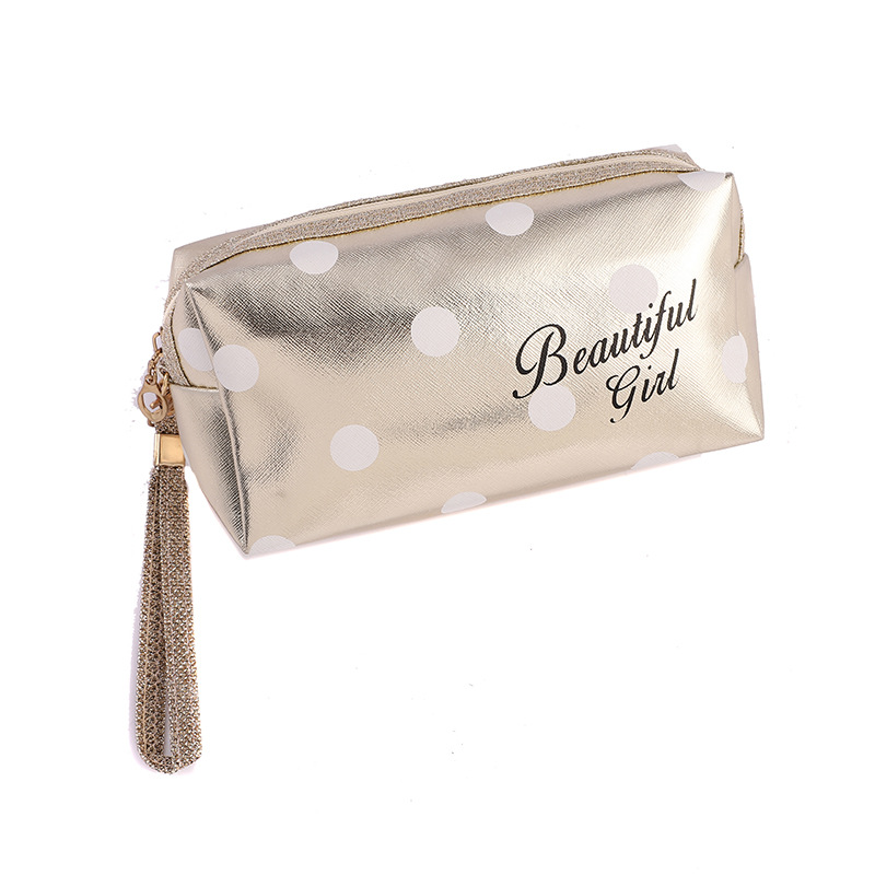 Factory Direct Sales Three-Dimensional Cosmetic Bag Cross Pattern Flat Bag Elegant Octagonal King Bag Storage Bag Customizable Wholesale