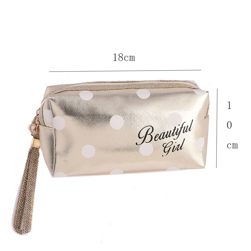 Factory Direct Sales Three-Dimensional Cosmetic Bag Cross Pattern Flat Bag Elegant Octagonal King Bag Storage Bag Customizable Wholesale