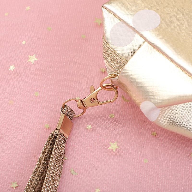 Factory Direct Sales Three-Dimensional Cosmetic Bag Cross Pattern Flat Bag Elegant Octagonal King Bag Storage Bag Customizable Wholesale