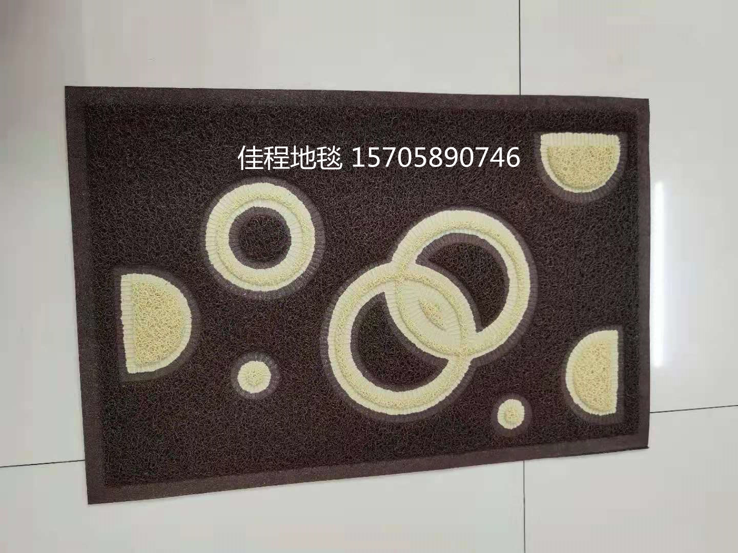 Thin Brushed Stitching Mat Non-Slip Mat Door Mat Floor Mat PVC Floor Mat Brushed Foot Mat Wire Ring Embossed Mat