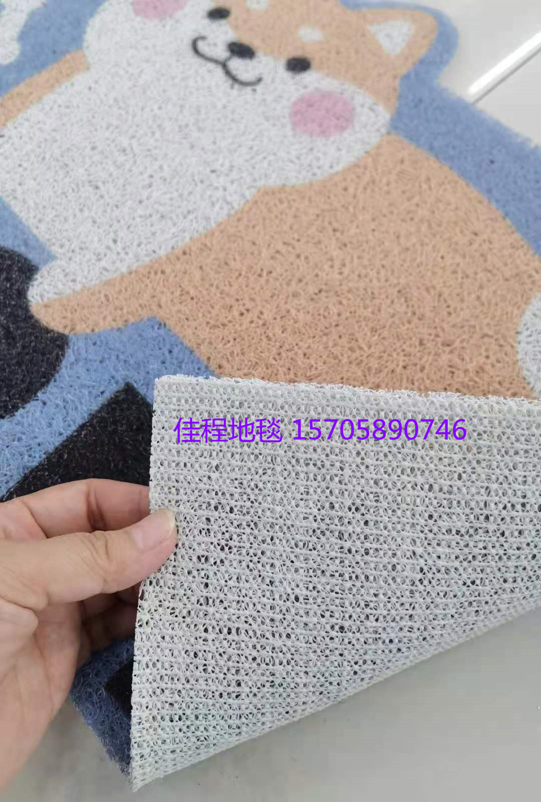 New Animal Special-Shaped Mat Oval Animal Mat Non-Slip Mat Modeling Pad HD 3D Silk Ring Spray Printing Mat