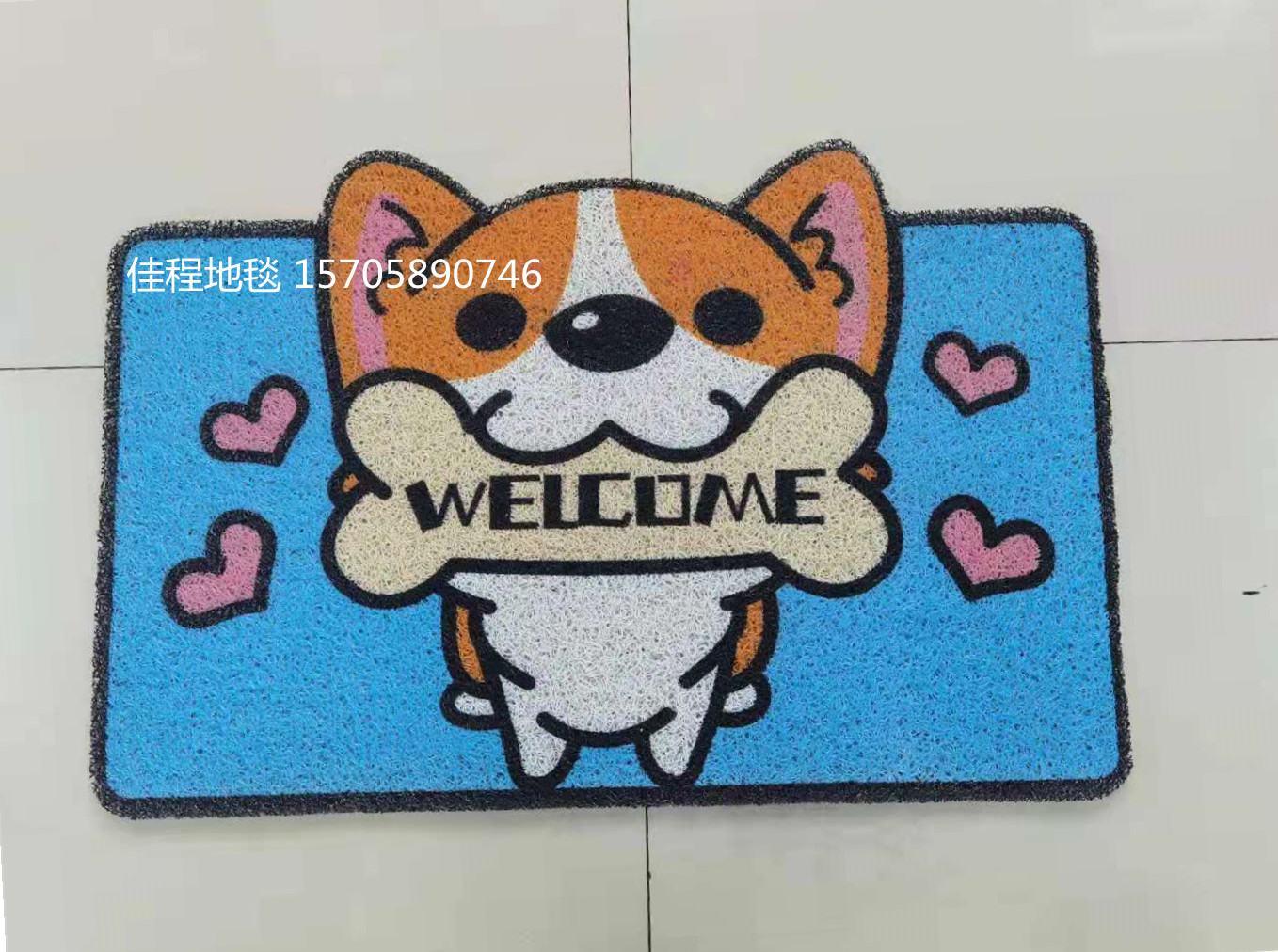 New Animal Special-Shaped Mat Oval Animal Mat Non-Slip Mat Modeling Pad HD 3D Silk Ring Spray Printing Mat