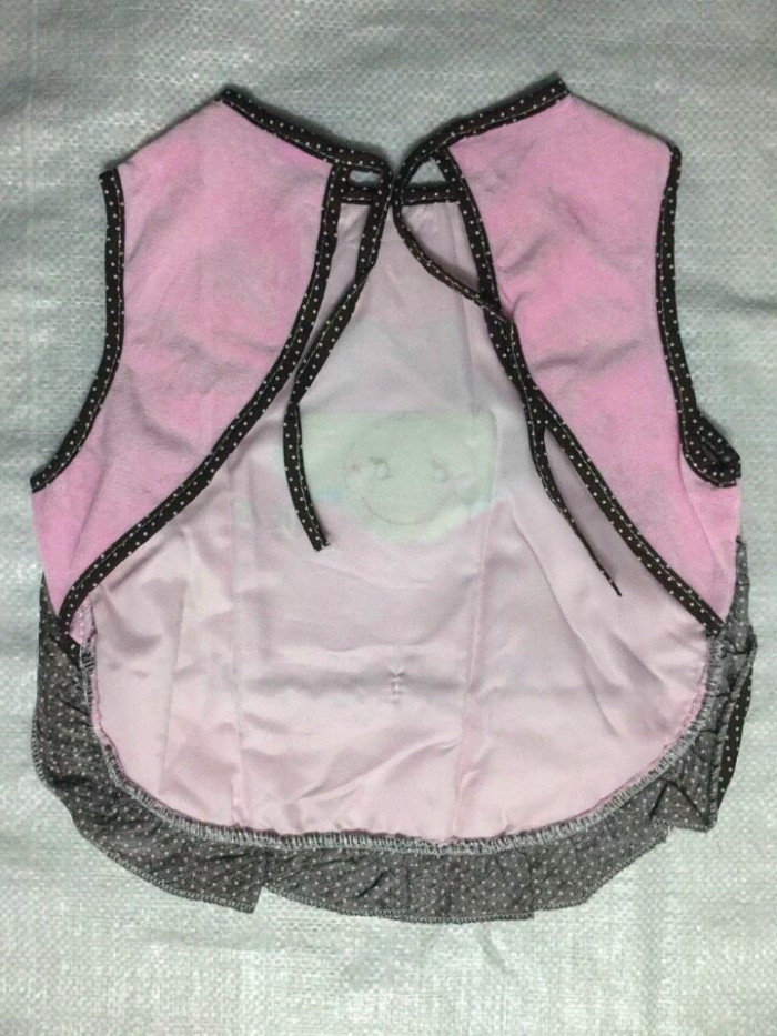 Crystal cashmere fashion cartoon cute kids apron sleeveless smock waterproof apron apron Crystal cashmere fashion cartoon cute kids apron sleeveless smock waterproof apron apron