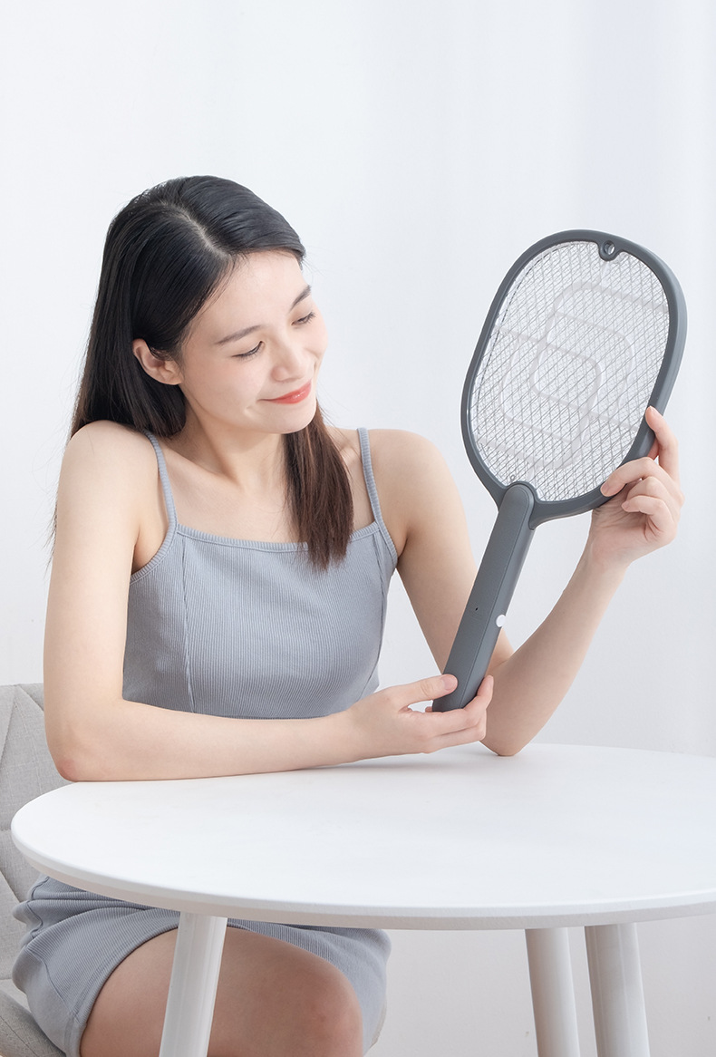 2022 New multifunctional electric mosquito bat 2-in-1 Rechargeable home mosquito killer power fly swatter to repel mosqu 2022 New multifunctional electric mosquito bat 2-in-1 Rechargeable home mosquito killer power fly swatter to repel mosqu
