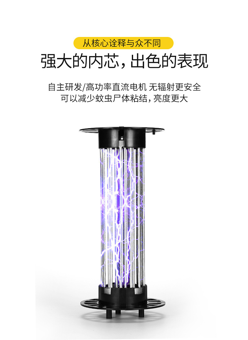 Killer Lamp Indoor Outdoor Courtyard MosquitoLured Lamp Led Mosquito Killer Lamp Mosquito Repellent Camping Lamp