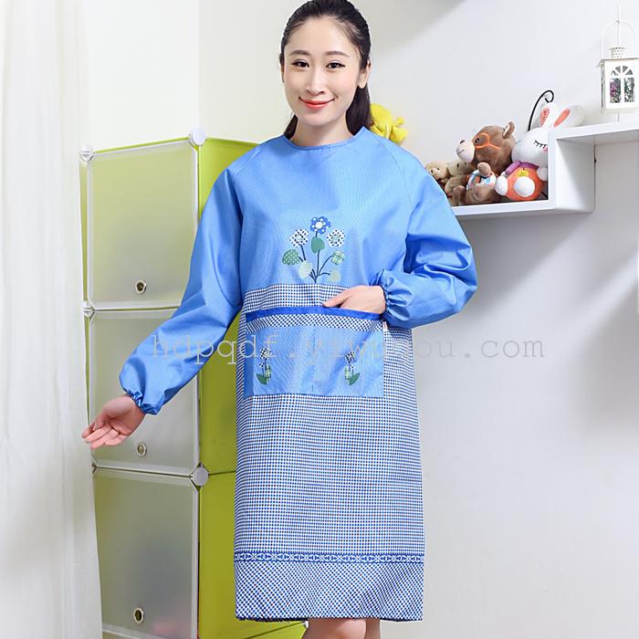 [Korean] gang fight kitten sleeveless apron Korean waterproof apron Home Furnishing creative fashion kitchen supplies