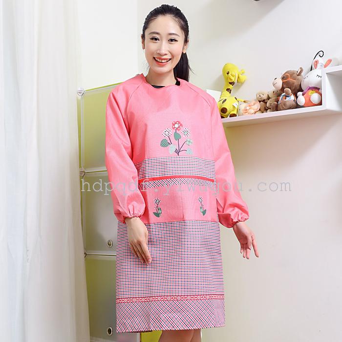 [Korean] gang fight kitten sleeveless apron Korean waterproof apron Home Furnishing creative fashion kitchen supplies