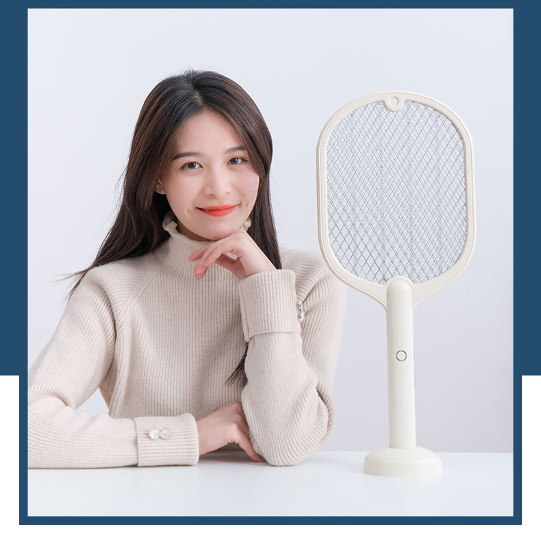 Model 2022 Household dual-use electric mosquito bat Rechargeable mosquito killer Mosquito trap fly shock mosquito catche