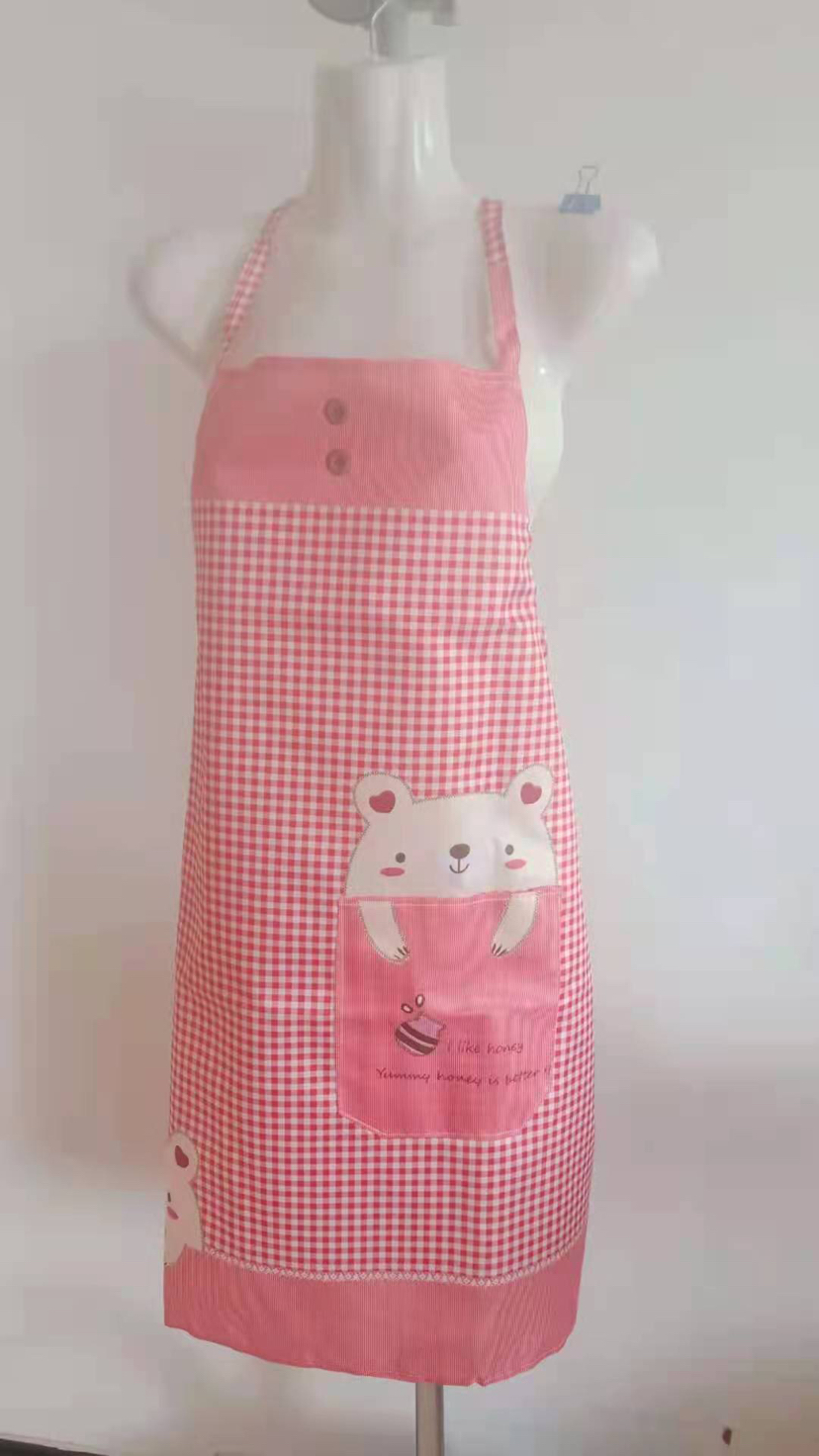 Household Neck-Hanging Apron Customizable Logo Advertising Bib Adult Waist Skirt Female Kitchen Apron Household Neck-Hanging Apron Customizable Logo Advertising Bib Adult Waist Skirt Female Kitchen Apron
