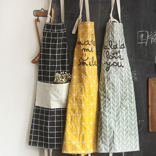Factory Direct Sales Bear Head Waterproof and Oilproof Apron Home Kitchen with Hand-Wiping Apron Cafe Work Clothes Overclothes