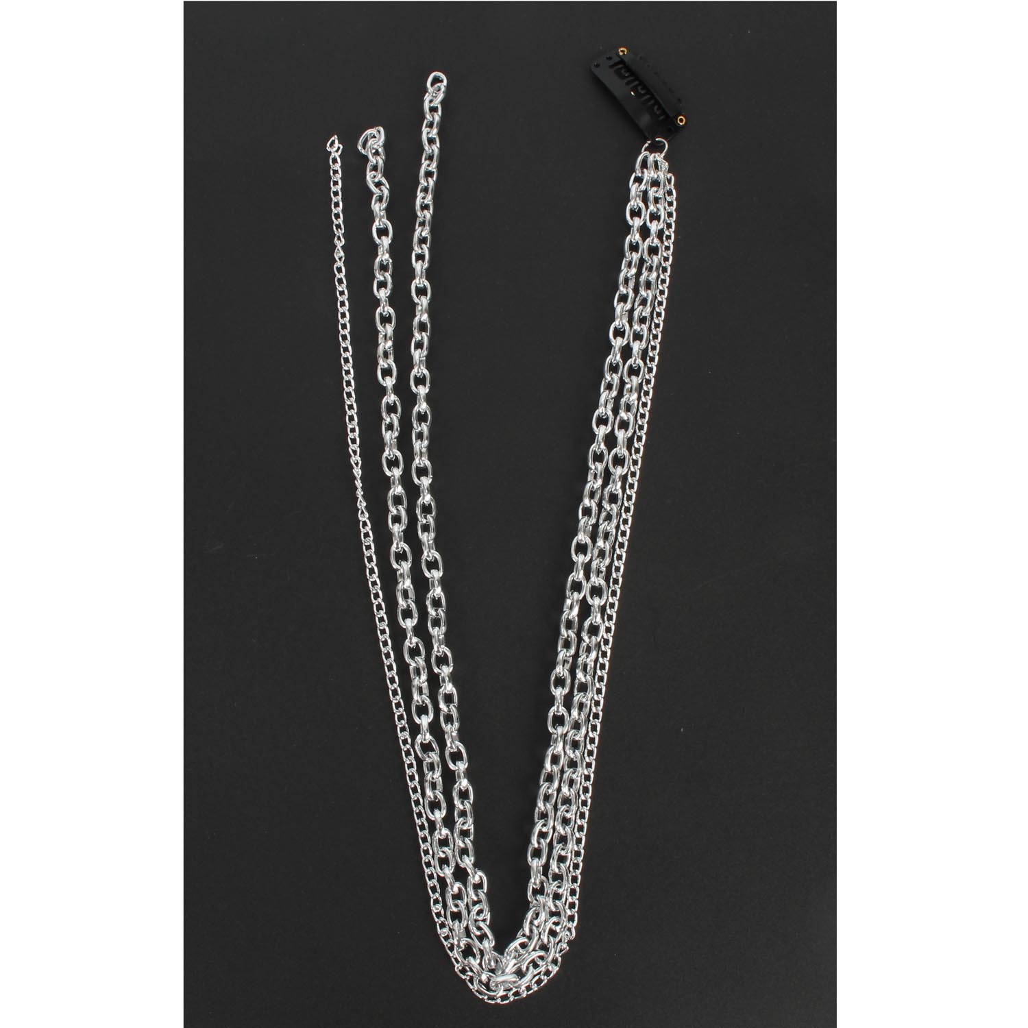Europe and America Cross Border Wig Extension Chain Silver-Plated Tassel Hair Chain Headdress Head Chain BB Clip 11230