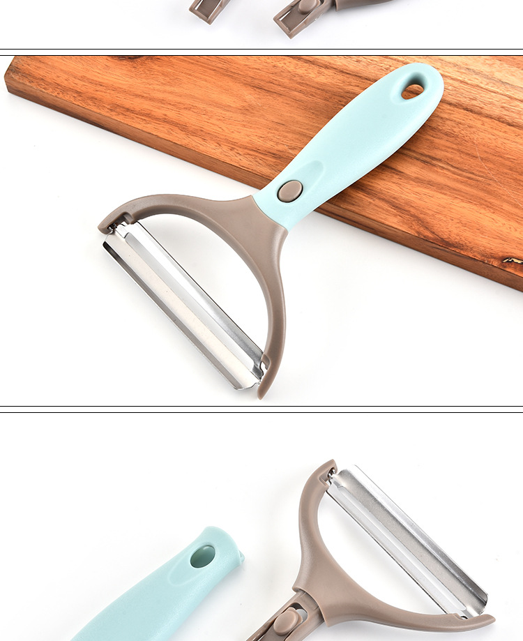 Creative Kitchen Gadgets Three-Piece Planer Set Three-in-One Peeler Multifunction Paring Knife Three-Piece Set