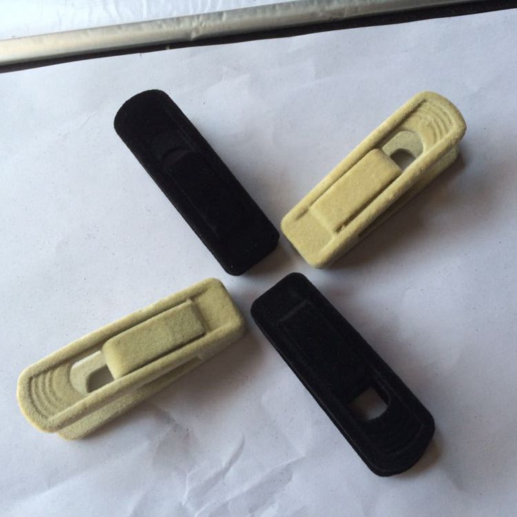 Flocking clip hangers with A clip plastic clip high-grade pants clip outlet clip Manufacturers Direct