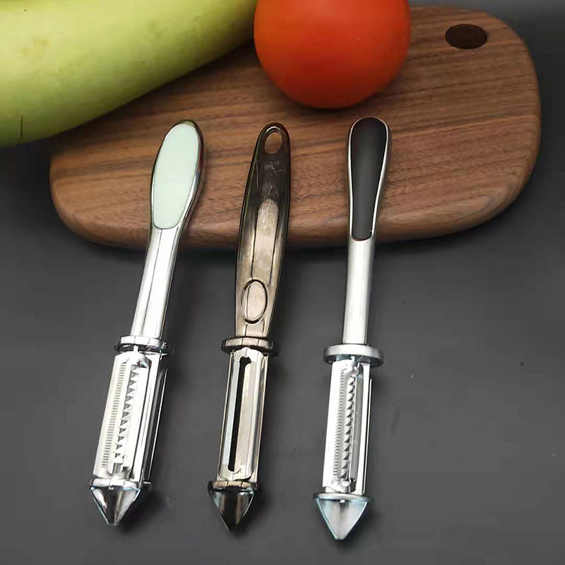 Three-in-One Peeler Douyin Online Influencer Same Peeler Household Fruit Kitchen Potato Apple Paring Knife