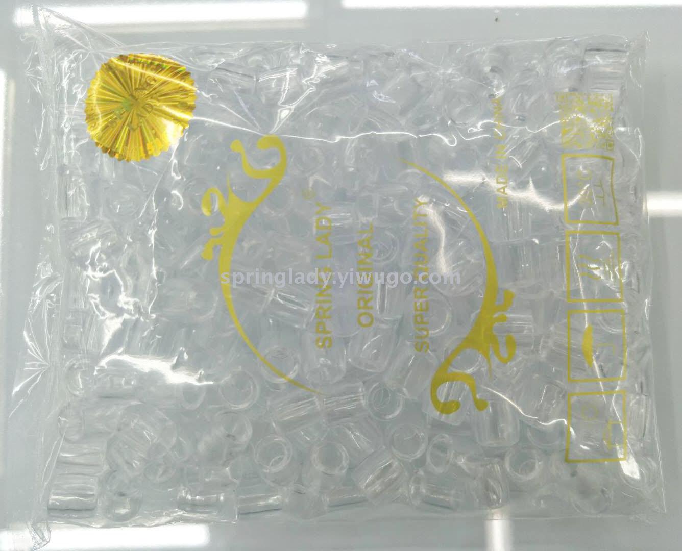 Wig Extension Beads Bag Transparent Mixed Colorful Beads Hair Accessories Hair Accessories Spring Lady