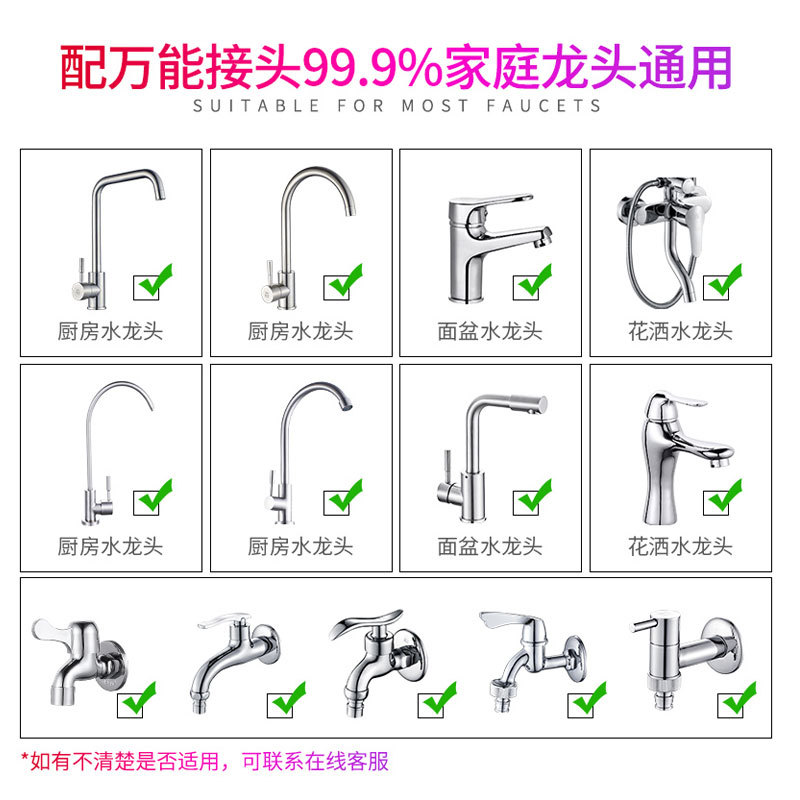 Wash Basin Faucet External Shower Toilet Washbasin Extension Shampoo Universal Hand-Held Small Nozzle Hair Shampoo Brush
