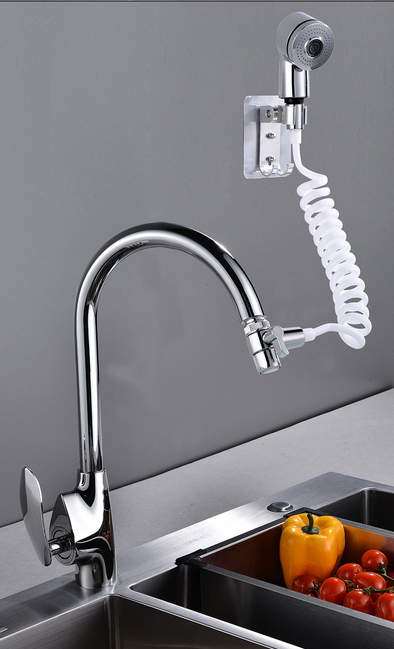 Wash Basin Faucet External Shower Toilet Washbasin Extension Shampoo Universal Hand-Held Small Nozzle Hair Shampoo Brush