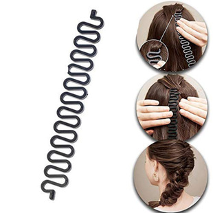 Korean New Hair Band Plastic Pattern Updo Gadget Four-Piece Hair Styling Tools Hair Extension Tool Hair Accessories