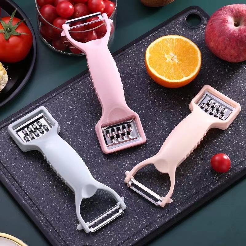 Kitchen Multifunctional Paring Knife Fruit Peeler Potato Slicer Peeler Fruit Knife Apple Peeling Artifact