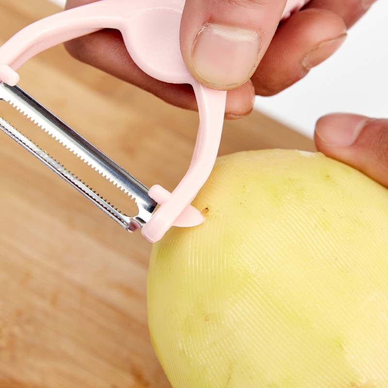 Kitchen Multifunctional Paring Knife Fruit Peeler Potato Slicer Peeler Fruit Knife Apple Peeling Artifact