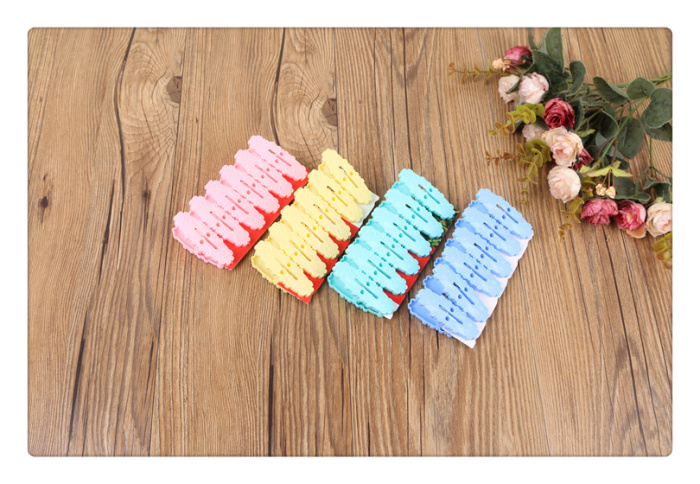Manufacturer direct selling fashion household plastic clip clothes rack clip